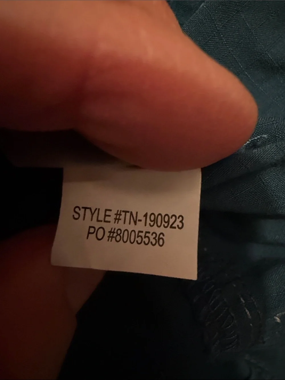 Title Nine Teal Utility Skirt - Picture 7 of 8